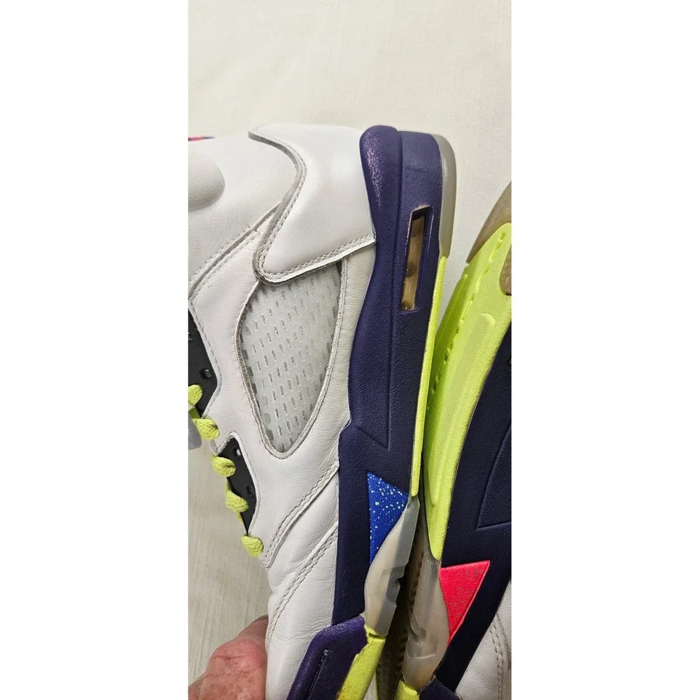 Air‎ Jordan 5 Retro Alternate Bel-Air White Ghost Green DB3335-100 Mens Sneakers